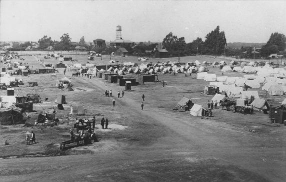 (5831) Durst Ranch, Hop pickers camp, Wheatland, California, 1913 (5831) Durst Ranch, Hop pickers camp, Wheatland, California, 1913