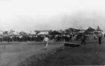 (5833) Durst Ranch, Hop Pickers in their camp on strike, Wheatland, California