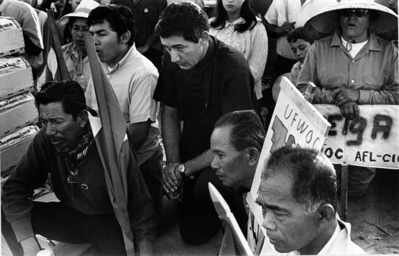 (5871) Pickets near Earlimont, California, 1969 (5871) Pickets near Earlimont, California, 1969