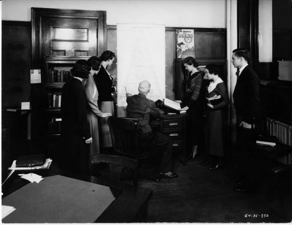 (6688) Classrooms, Interiors, Old Main, 1935 (6688) Classrooms, Interiors, Old Main, 1935