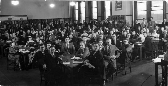 (6691) Classrooms, Interiors, Old Main, circa 1935 (6691) Classrooms, Interiors, Old Main, circa 1935