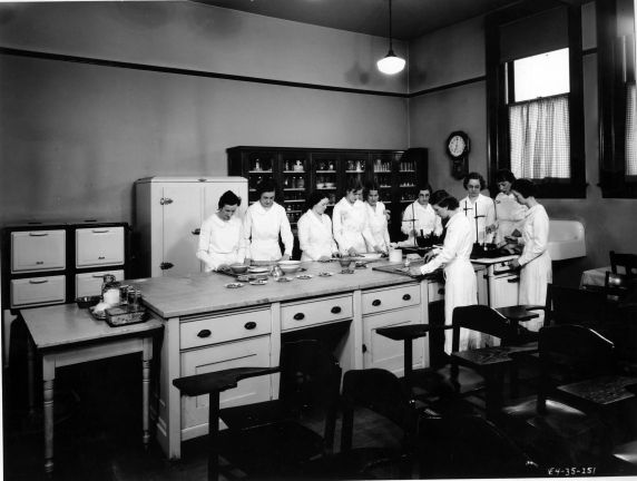 (6696) Classrooms, Interiors, Old Main, 1935 (6696) Classrooms, Interiors, Old Main, 1935