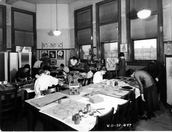 (6698) Classrooms, Interiors, Old Main, 1931 (6698) Classrooms, Interiors, Old Main, 1931
