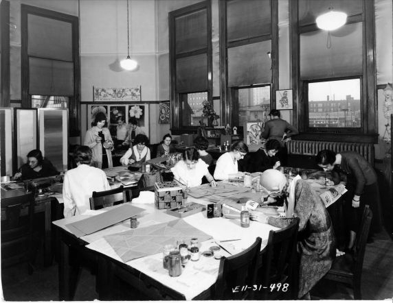 (6699) Classrooms, Interiors, Old Main, 1931 (6699) Classrooms, Interiors, Old Main, 1931