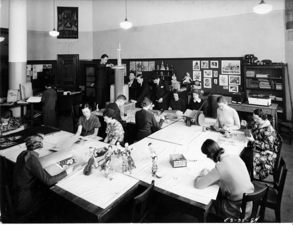 (6703) Classrooms, Interiors, Old Main, 1935 (6703) Classrooms, Interiors, Old Main, 1935