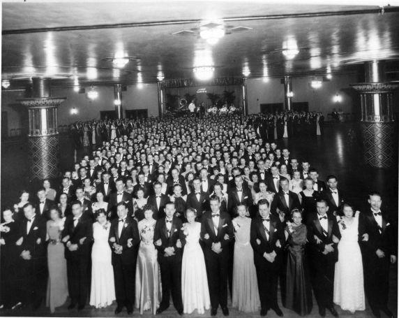 (6704) Social Events, Fountain Ballroom, Masonic Temple, 1937 (6704) Social Events, Fountain Ballroom, Masonic Temple, 1937