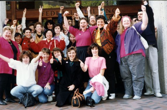 (7383) Local 1199NW, members, Seattle, health care, 1992 (7383) Local 1199NW, members, Seattle, health care, 1992