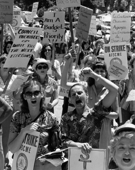(7501) Pay equity strike, San Jose, CA (7501) Pay equity strike, San Jose, CA