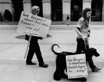 (7504) California wage freeze proposal protested (7504) California wage freeze proposal protested