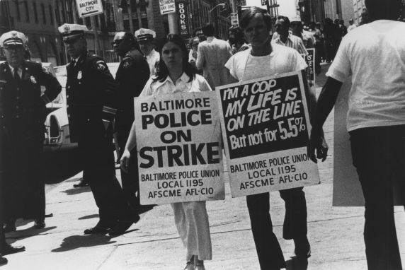 (7590) Baltimore Police strike (7590) Baltimore Police strike