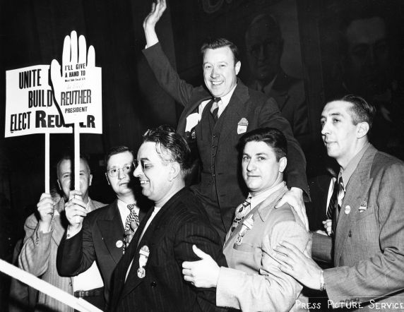 (764) Conventions, Elections, Reuther, Atlantic CIty, New Jersey, 1946 (764) Conventions, Elections, Reuther, Atlantic CIty, New Jersey, 1946