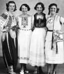 (DN_79588) Ethnic Communities, Yugoslavian, Dancers, Costumes, 1937 (DN_79588) Ethnic Communities, Yugoslavian, Dancers, Costumes, 1937