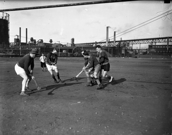 (DN_8387) Ethnic Communities, Irish, Sports, Hurling, 1931 (DN_8387) Ethnic Communities, Irish, Sports, Hurling, 1931