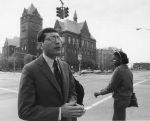 President David Adamany, Old Main, Detroit, Michigan