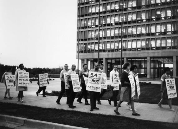 (7656) Fairfax County Employees march (7656) Fairfax County Employees march