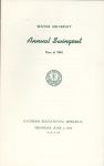 Wayne University Annual Swingout Program, 1948