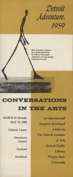 Detroit Adventure, Conversations in the Arts, 1959 Detroit Adventure, Conversations in the Arts, 1959