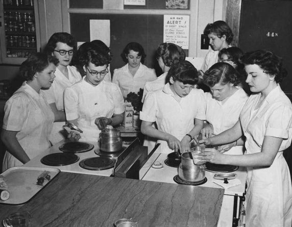 Home economics, Old Main, Detroit, Michigan Home economics, Old Main, Detroit, Michigan