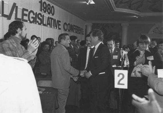 (11382) Senator Ted Kennedy at 1980 AFSCME Legislative Conference (11382) Senator Ted Kennedy at 1980 AFSCME Legislative Conference