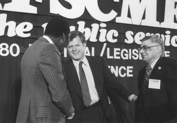 (11381) Senator Ted Kennedy at 1980 AFSCME Legislative Conference (11381) Senator Ted Kennedy at 1980 AFSCME Legislative Conference
