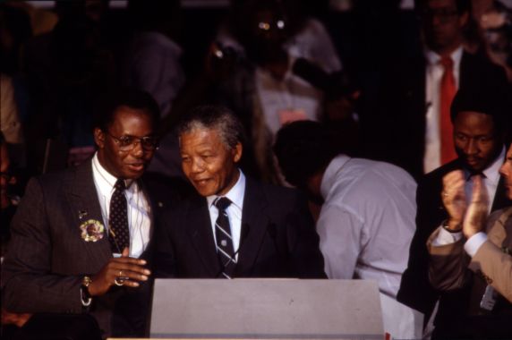 (11989) Mandela at AFSCME Convention (11989) Mandela at AFSCME Convention