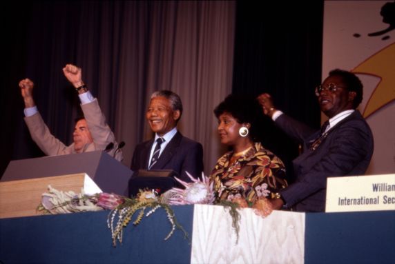 (11988) Mandela at AFSCME Convention (11988) Mandela at AFSCME Convention