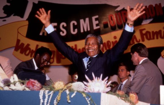 (11992) Mandela at AFSCME Convention (11992) Mandela at AFSCME Convention