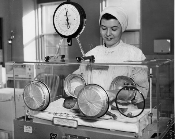 (28206) Health Care, Children's Hospital, Nurses, 1960s (28206) Health Care, Children's Hospital, Nurses, 1960s