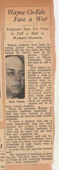 Newsclipping, Detroit News