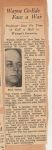 Newsclipping, Detroit News Newsclipping, Detroit News