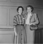 (2327) Katharine Stinson, Virginia Sink, 1954 National Convention, Washington, D.C. (2327) Katharine Stinson, Virginia Sink, 1954 National Convention, Washington, D.C.